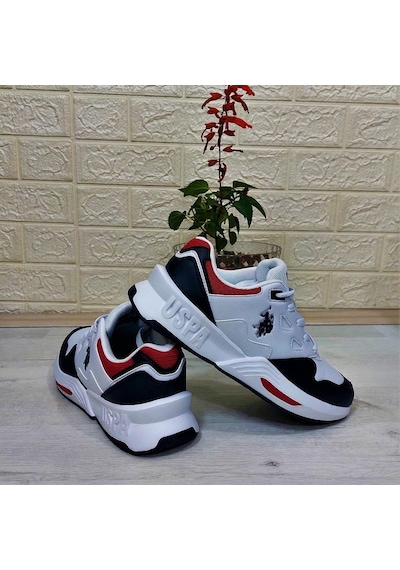 U.S. Polo Assn. U.s.polo Vıce Beyaz-laci Fuspetli Spor Ayakkabı 001