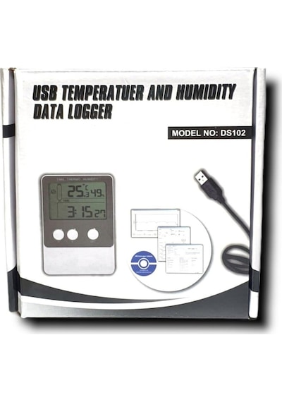 Datalogger - Sıcaklık ve Nem Kayıt (Kaydedici Cihaz)Kalibrasyonlu