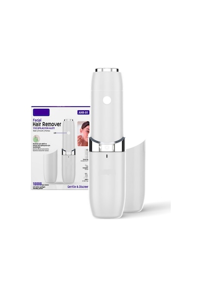 Ahr01 Yüz Temizleme Epilasyon Aleti Mini Tüy Kaş Bıyık Yüz Kulak Kılı Alma Cihazı