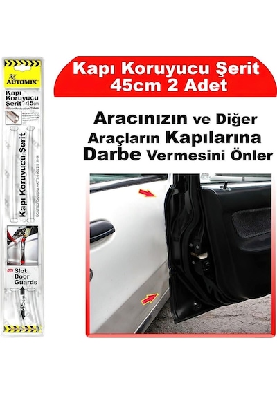 Oto Kapı Koruyucu Şerit Şeffaf 1 Tk 2 Ad