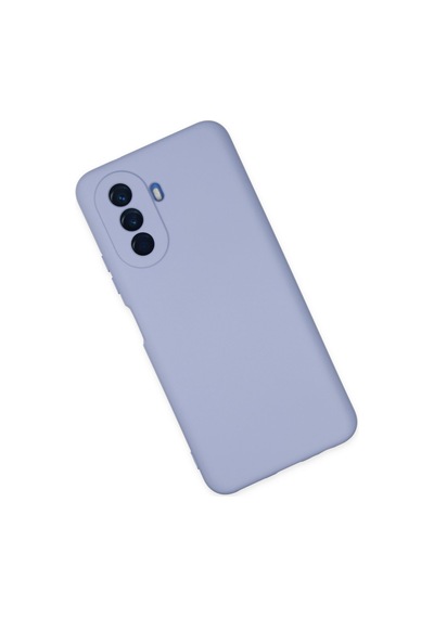 Huawei Nova Y70 Uyumlu Kılıf Nano İçi Kadife Silikon - Lila