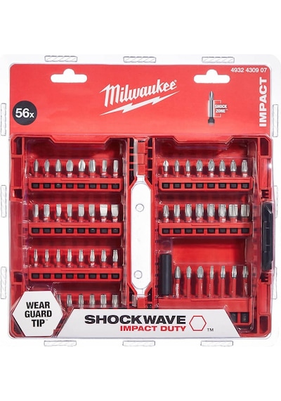 Shockwave Bits Ucu Seti Şok Emici Tornavida Ucu Seti 56prç. T4932