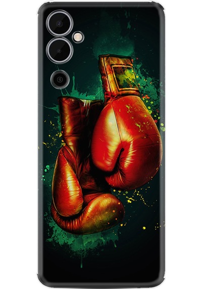 Tecno Pova Neo 2 Kılıf Silikon Desen Özel Seri Boks Eldiveni 1763