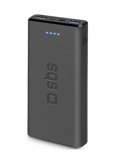 SBS Powerbank TTBB10000FASTK 10.000 mAh 2 Usb 2.1 A Taşınabilir Şarj Cihazı Siyah