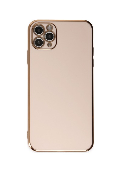 Apple iPhone Uyumlu 11 Pro Max Kılıf Volet Silikon - Pembe Bzsxx00 1