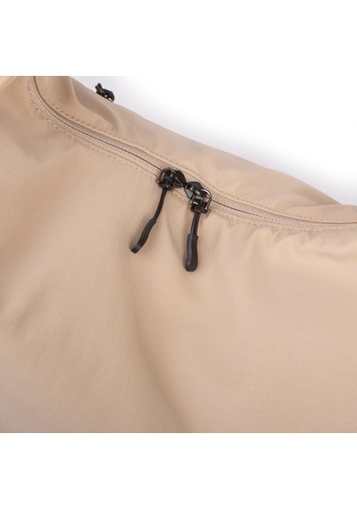 Nas Bag Kadın Büyük Boy Spor Şık Günlük Ultra Hafif Omuz Çantası En 40 Cm Boy 32 Cm Kum Kum - Bej