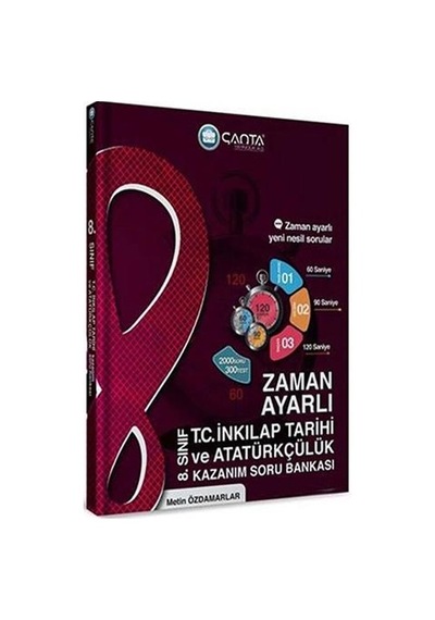 Çanta 8.Sınıf İnkılap Tarihi Soru Bankası 2023