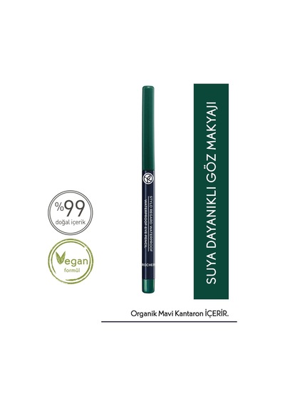 Yves Rocher Suya Dayanıklı Asansörlü Göz Kalemi - Yeşil-58772