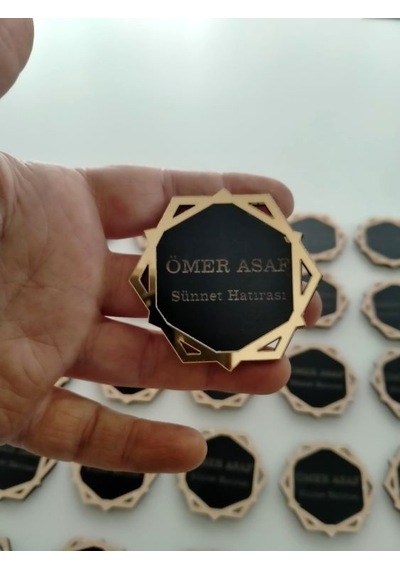 Magnet Altıgen Modeli Kişiye Özel