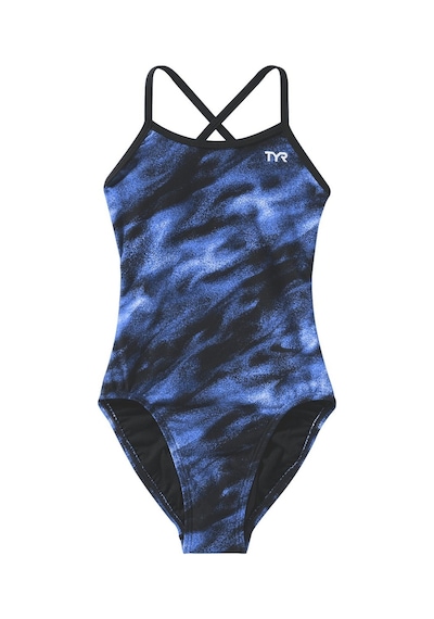 Tyr Durafast Elite Kadın - Kız Trinityfit Yüzücü Mayo - Soren Mavi