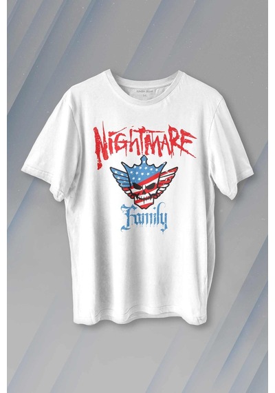 Cody Rhodes Nightmare Family Wwe Amerikan Güreşi Gym Body Baskılı Tişört Unisex T-shirt 001