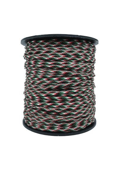 Paracord İp 4 Mm Filistin Bayrağı Desen Renk No:118 10 Metre Çok Renkli