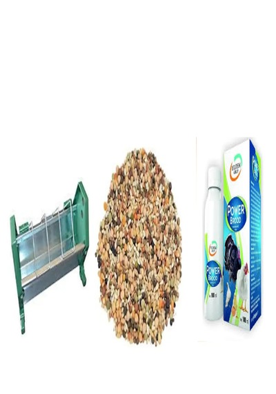 25 Cm Güvercin Yemlik 5 Kg Güvercin Yemi Power Brood 100 Ml