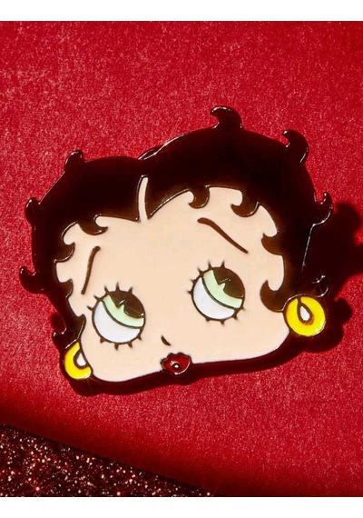 Betty Boop 2'li Broş Seti Kırmızı