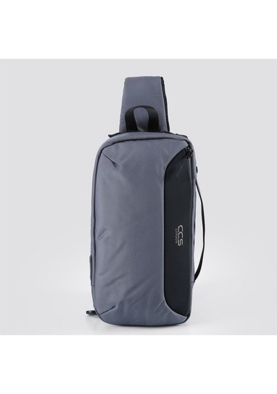 Ççs 31407 Tek Omuz Askılı Sırt Ve Göğüs Çantası Gri