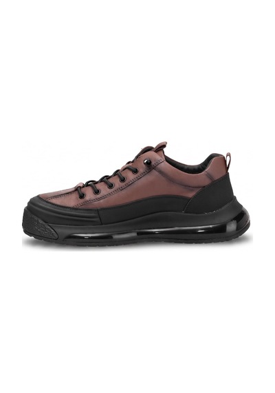 Guja 26blg500-1 Erkek Hakiki Deri Klasik Sneaker Kahve