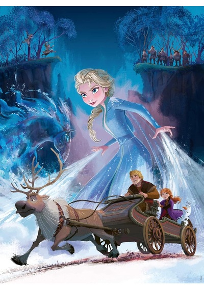 Puzzle, Wd Frozen2, 200 Parça Standart