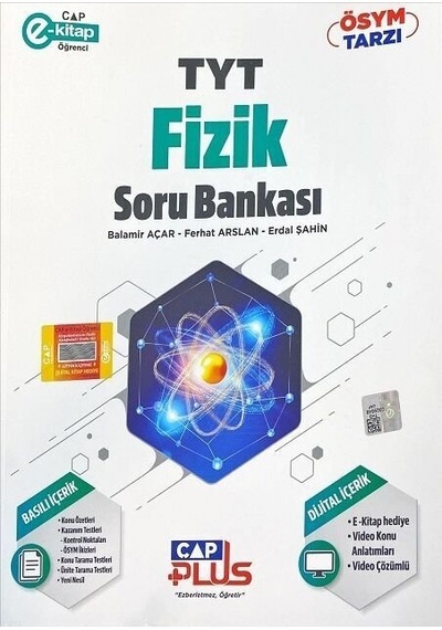 TYT Fizik Plus Soru Bankası -  Çap Yayınları