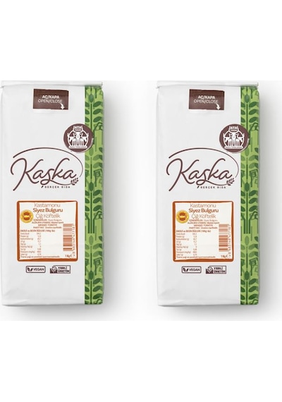 Kaşka Siyez Bulguru Çiğ Köftelik 2 x 1 KG
