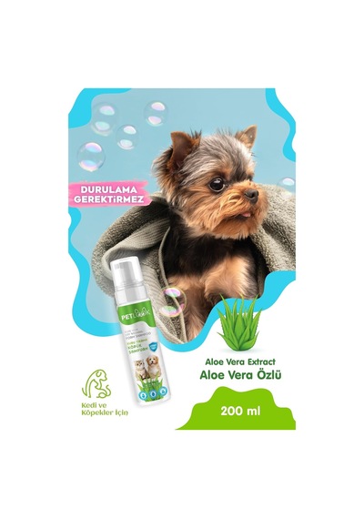 Ayrex Kedi Ve Köpek Köpük Şampuan, 200 Mililitre