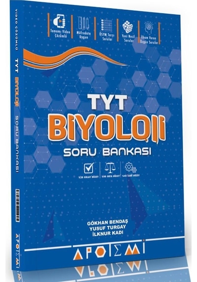 Tyt Biyoloji Soru Bankası Apotemi Yayınları