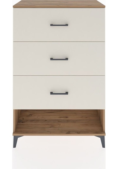 Hyperion Dolap 3 Çekmeceli 88x44x134 Çam-aytaşı Atlas Çam