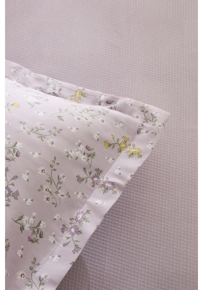 Karaca Home Noa Bambu Tek Kişilik Pike Takımı Açık Mürdüm Açık Mürdüm