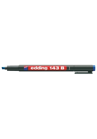 Edding Asetat Kalemi Permanent B Seri 1-3 Mm Mavi 143 B Çok Renkli
