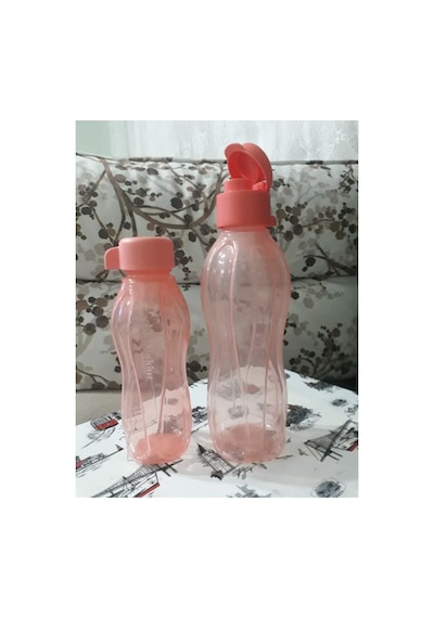 Tupperware Ikili Şişe Suluk Set 500 Ml Ve 310 Ml Pembe