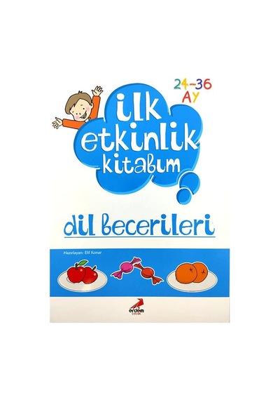 2-3 Yaş Dil Becerileri Etkinlik Kitabı Erdem Çocuk