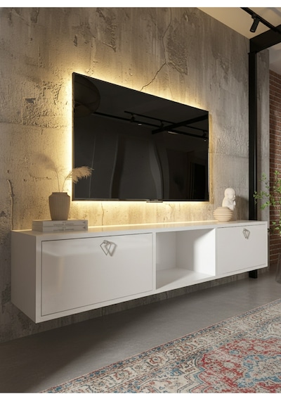 Resital Tv Ünitesi S1832-1 Beyaz Beyaz