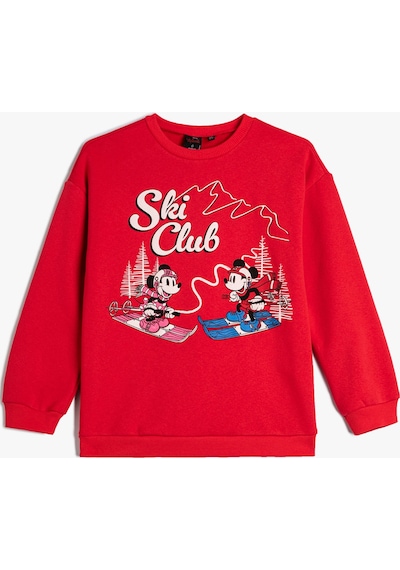 Koton Minnie Mouse Ve Mickey Mouse Sweatshirt Lisanslı Uzun Kollu Bisiklet Yaka Şardonlu Kırmızı 4wkg10692ak 4WKG10692AK414 Kırmızı Koton Minnie Mouse Ve Mickey Mouse Sweatshirt Lisanslı Uzun Kollu Bisiklet Yaka Şardonlu Kırmızı 4wkg10692ak 4WKG10692AK414 Kırmızı