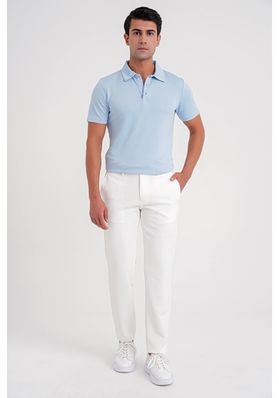 Efor P 1195 Pantolon Comfort Beyaz Kanvas Beyaz