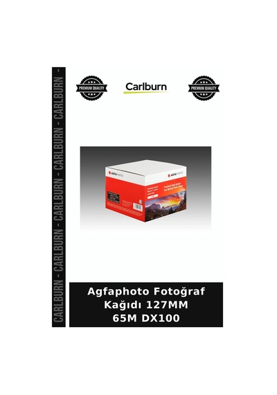 Delux Serisi Agfaphoto Fotoğraf Kağıdı 127mm 65m Dx100 Baskı Gereci Fotoğrafçılık Mat Ürün