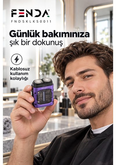 Fenda Mini Tıraş Makinesi Mor