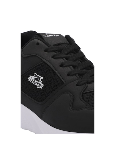 Slazenger Eagle I Erkek Siyah / Beyaz Koşu & Yürüyüş Spor Ayakkabısı Siyah / Beyaz