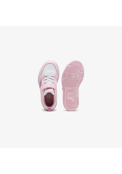 Puma Rebound V6 Low Çocuk Pembe Spor Ayakkabı 397419 Pembe