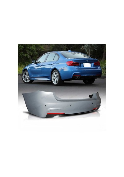 BMW F30 2012-2018 BOYASIZ PLASTİK M TECH ARKA TAMPON