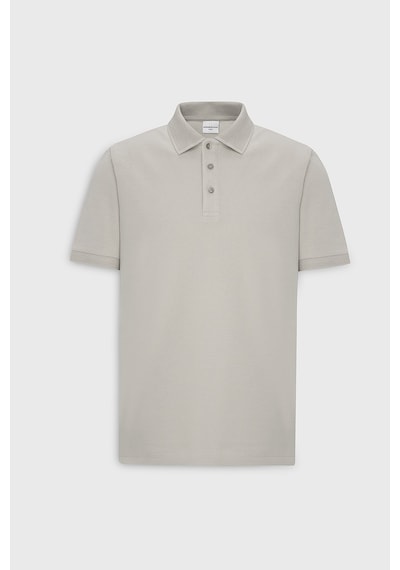 AC&Co / Altınyıldız Classics Altinyildiz Classics Erkek Safari Slim Fit Dar Kesim Polo Yaka %100 Pamuk Tişört 4A4820200001SAFXXL Krem