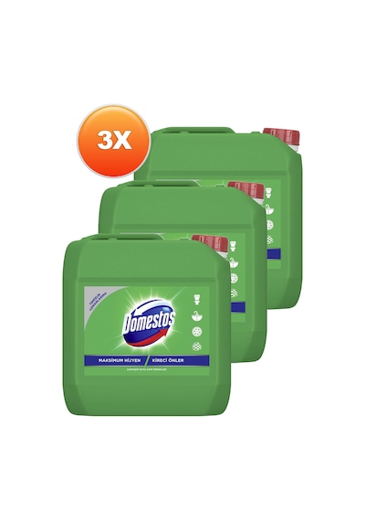 Domestos Çam Ferahlığı Yoğun Kıvamlı Çamaşır Suyu 3 x 3240 ML