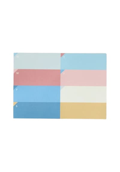 Pansy Daisy Paperways Palette Mini Haftalık Planlayıcı - A Bigger Splash Hockney - Haftalık Mini Planlayıcı Çok Renkli Pansy Daisy Paperways Palette Mini Haftalık Planlayıcı - A Bigger Splash Hockney - Haftalık Mini Planlayıcı Çok Renkli