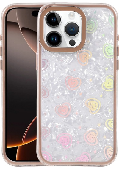 Newface Apple Uyumlu iPhone 15 Pro Lumi Desenli Kapak - Çöl Titanyum Çöl Titanyum