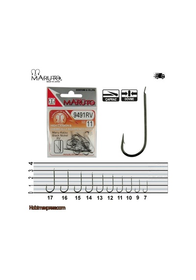 Maruto 9491 Rv Black Nickel Iğne
