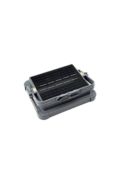 Lunaev Ip66 Güneş Enerjili Led Işık Solar Projektör - Powerbank Çakarlı Kamp - Dış Mekan Ps - D002a
