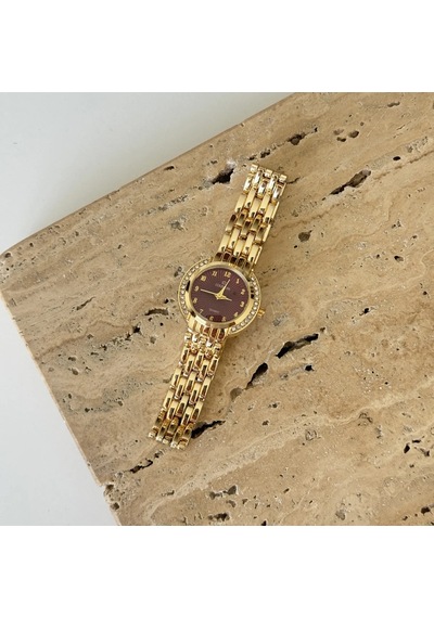 Savior Collection Sydney Gold Bordo Saat