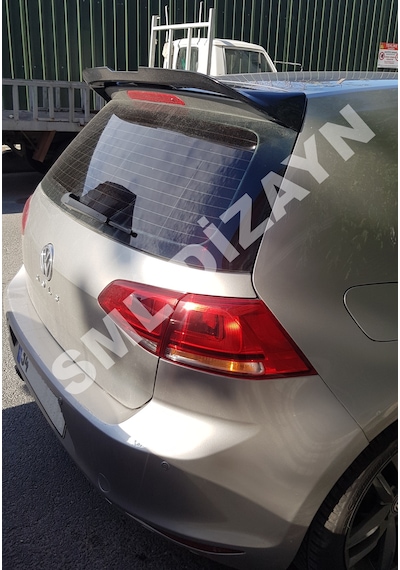 Golf 7 Rline Spoiler Parlak Siyah