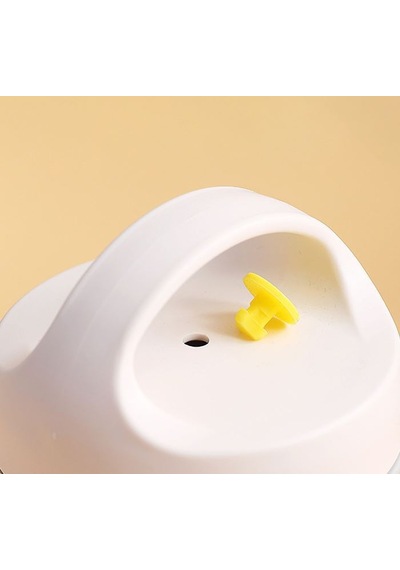 304 Çelik 510 ml Taşınabilir Yemek Mama Saklama Kabı (Sıcak Tutmaz) cin415by Beyaz