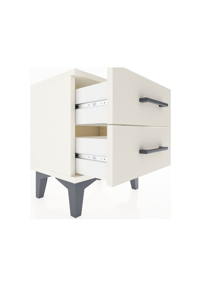 Arges Komodin 2 Çekmeceli 44x30x48 Aytaşı-aytaşı Aytaşı