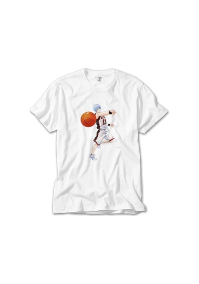 Baller Blue Anime Pass  Beyaz Tişört Beyaz