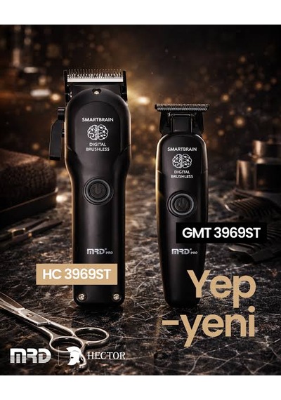 Mrd Hc3969 Gmt3969 Profesyonel Saç Kesim Ve Çizim Makinesi Seti